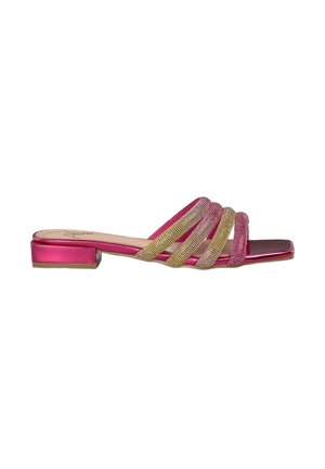 Mules - fucsia jaspeado