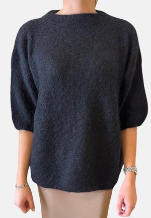 GIROCOLLO - Maglione - nero
