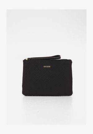 LOREY FLAT TOP ZIP - Kosmetická taška - black