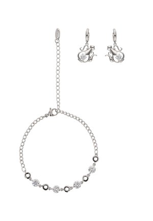SET - Earrings - silver-coloured