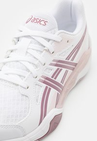 ASICS GEL POWERBREAK UNISEX - Håndballsko - white/dusty mauve