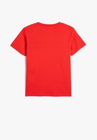 Koton SHORT SLEEVE CREW NECK - Printtipaita - red