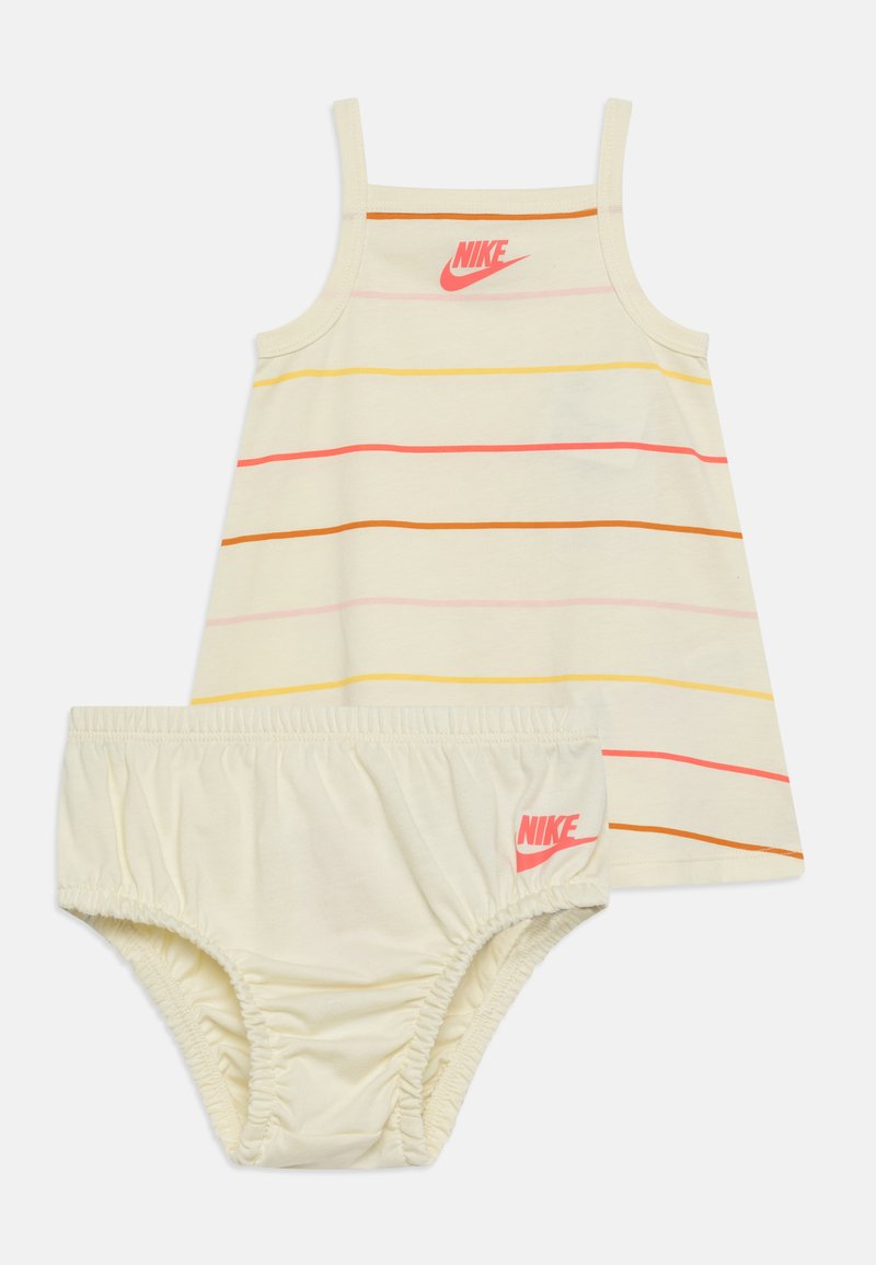 Nike Sportswear LETS ROLL DRESS Jersey dress coconut milk/offwhite