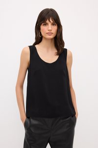 adL SLEEVELESS - Camicetta - black
