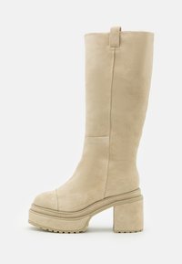 HANA BOOT - Škornji z visoko peto - mushroom