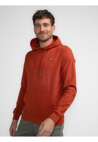 Petrol Industries Felpa con cappuccio - warm chili