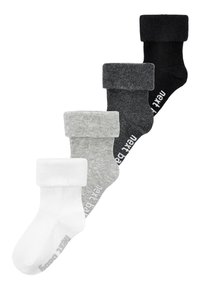 Next - 4 PACK SOCKS - Kojinės - grey Miniatiūros vaizdas 1