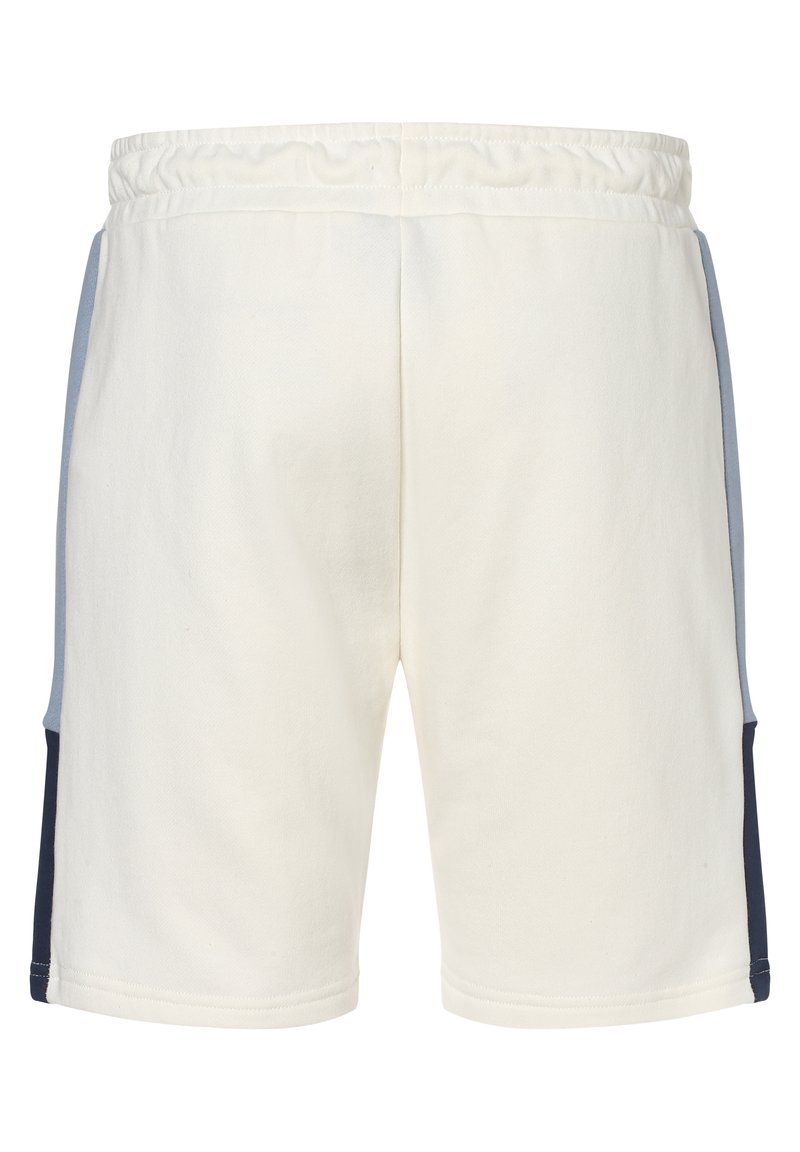 Ellesse Sweatshorts met contraststrepen en labeldetail, model 'LATION' in lichtblauw online