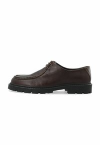 Sportlicher Schnürer - darkbrown