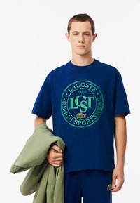 Lacoste Camiseta estampada - bleu hbm