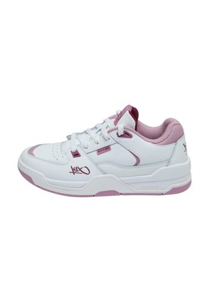GLIDE - Trainers - white darkberry