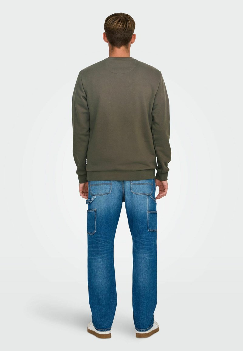 ONLY&SONS Herren Sweatshirt Mit Print - Lässig Produktbild-Vorschau 3