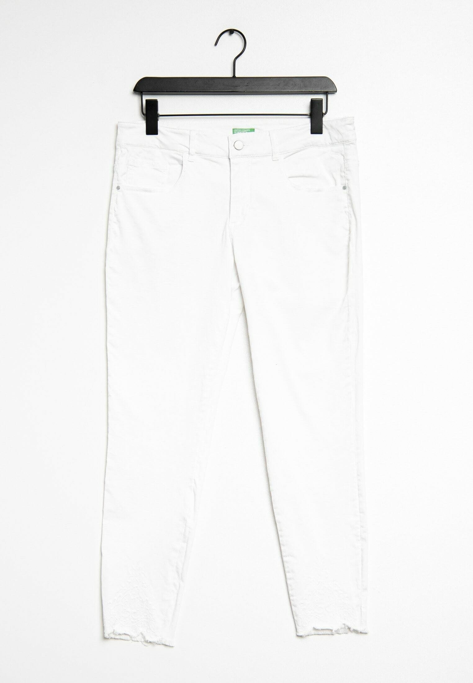 Benetton Slim fit jeans - white - (Pre 