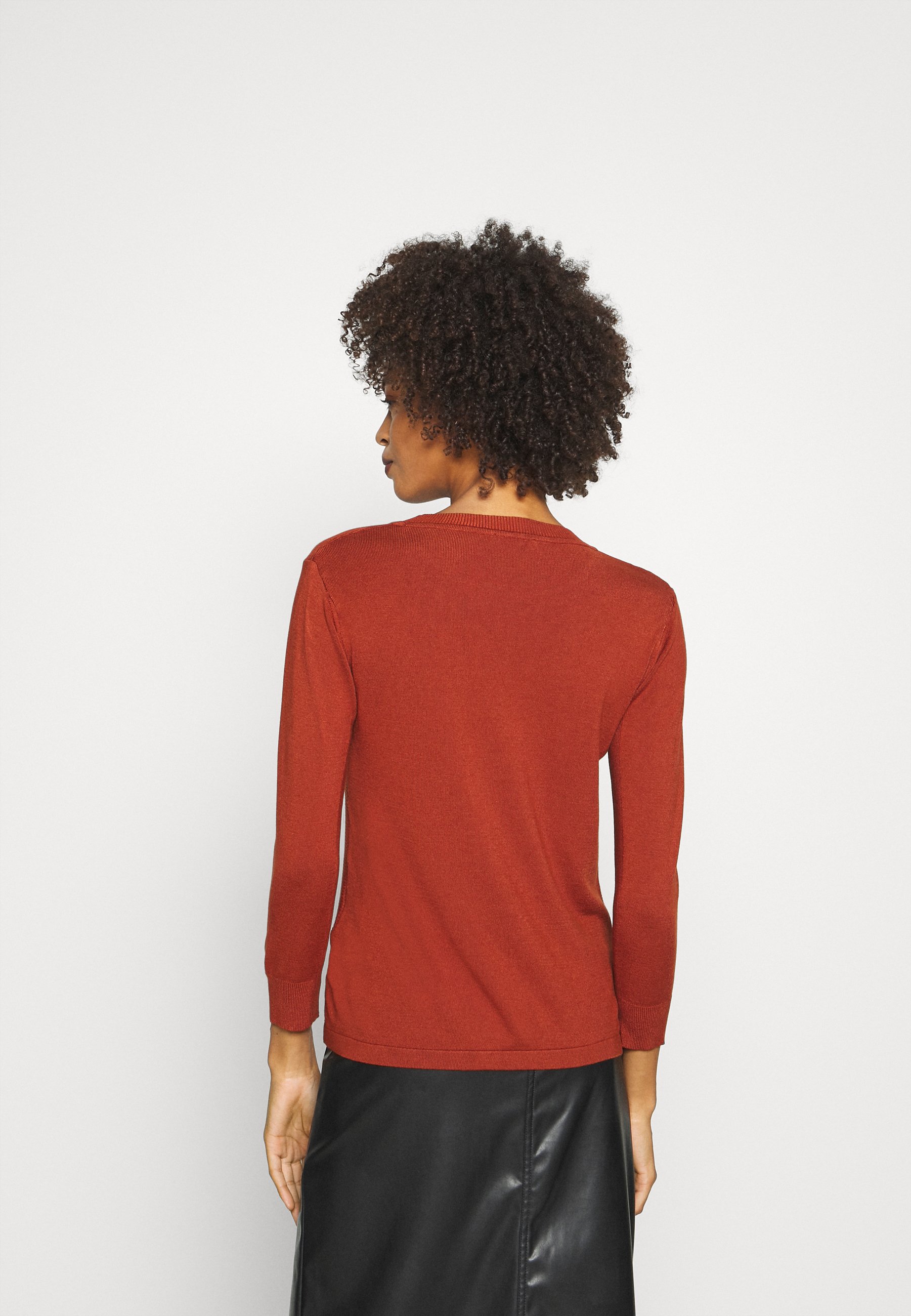 More & More Trui terracottametallic rood Zalando.nl More & More Sweater terracottametallic rood Zalando.nl