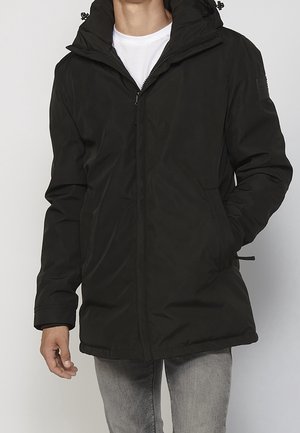 Wintermantel - black