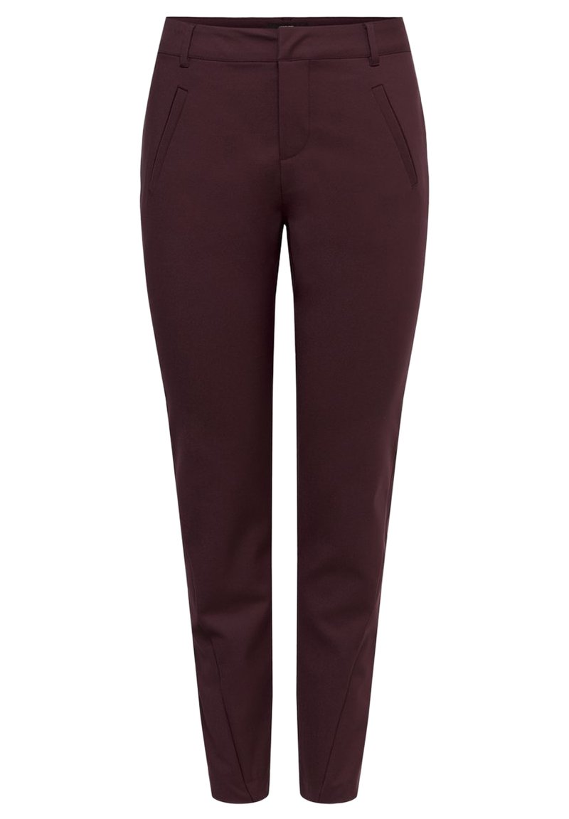 Only - Pantalones (rojo oscuro)