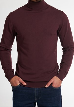 Jersey de punto - dark red