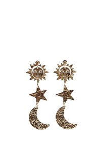 SUN MOON AND STAR - Orecchini - gold-coloured