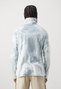 Columbia GLACIAL™ PRINT 1/2 ZIP - Felpa in pile - crushed blue snowflight