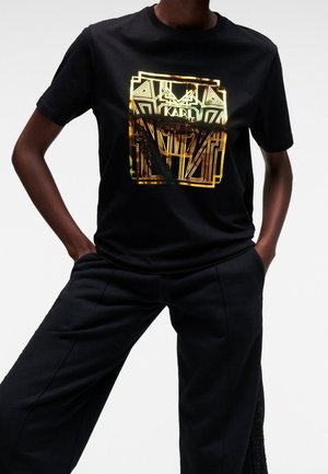 T-Shirt print - black