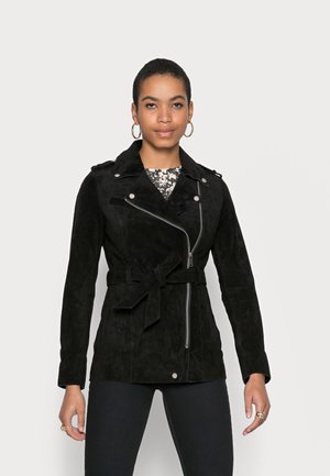Veste en cuir - black