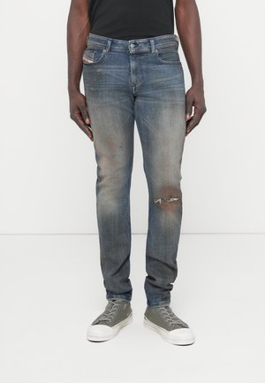 SLEENKER - Slimfit džínsy - blue denim