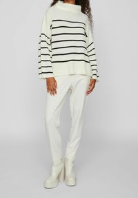 VILA Strickpullover - off-white