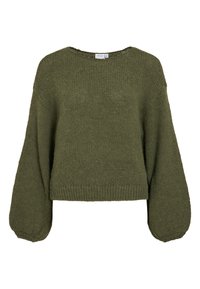 VICHOCA O-NECK - Strikkegenser - capulet olive