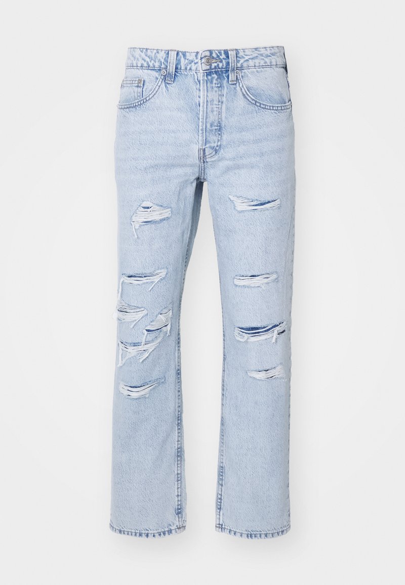 Only & Sons Straight leg jeans destroyed denim