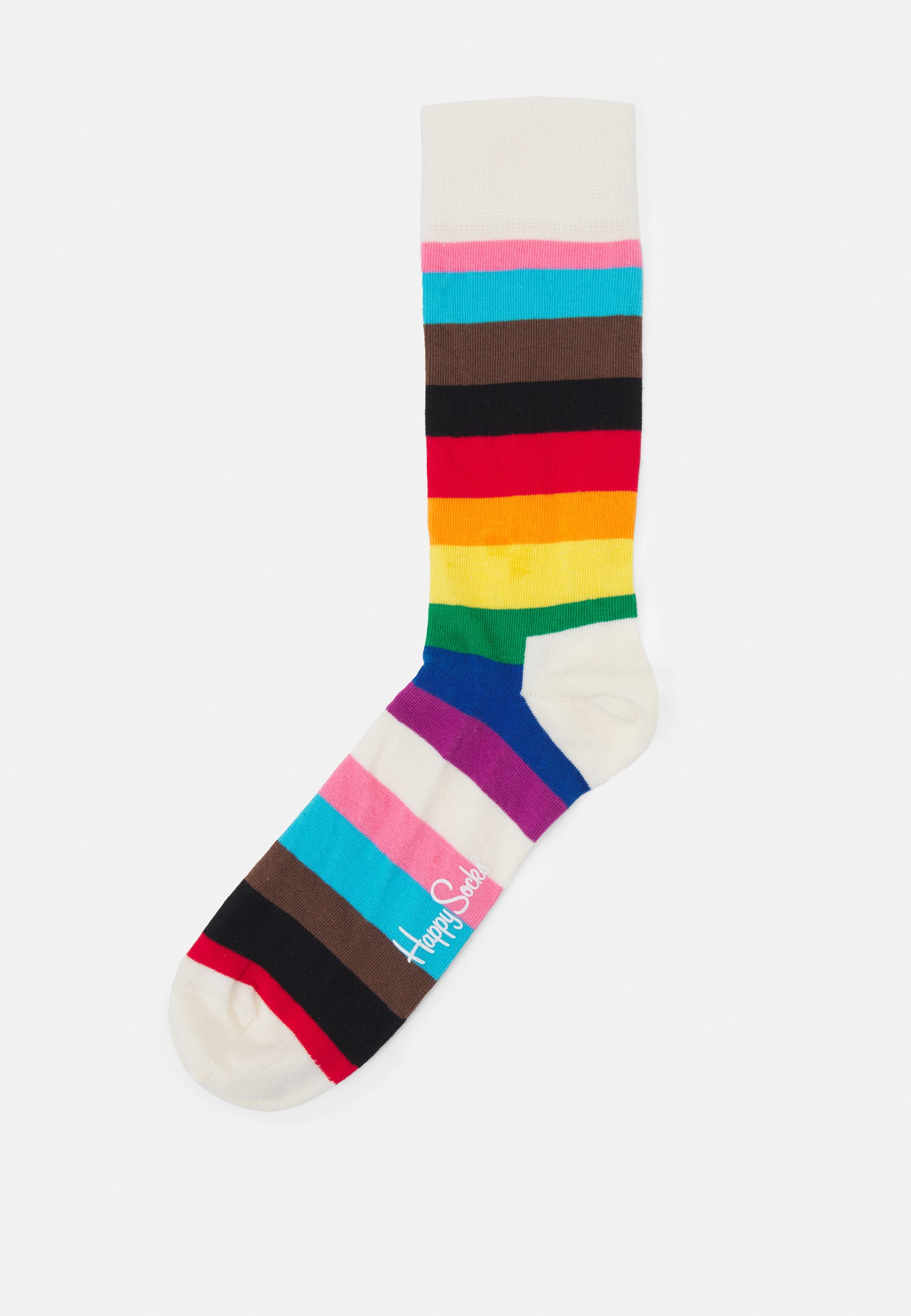 Rainbow Socks – 6 Paia Di Calzini Sportivi Unisex In Nero, Traspiranti, Con Rinforzo A Tallone E Punta, Antiscivolo E Asciugatura Veloce