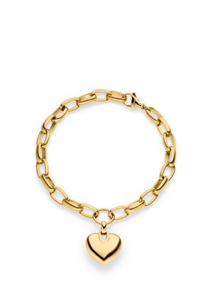 CHUNKY HEART - Bracelet - gold-coloured