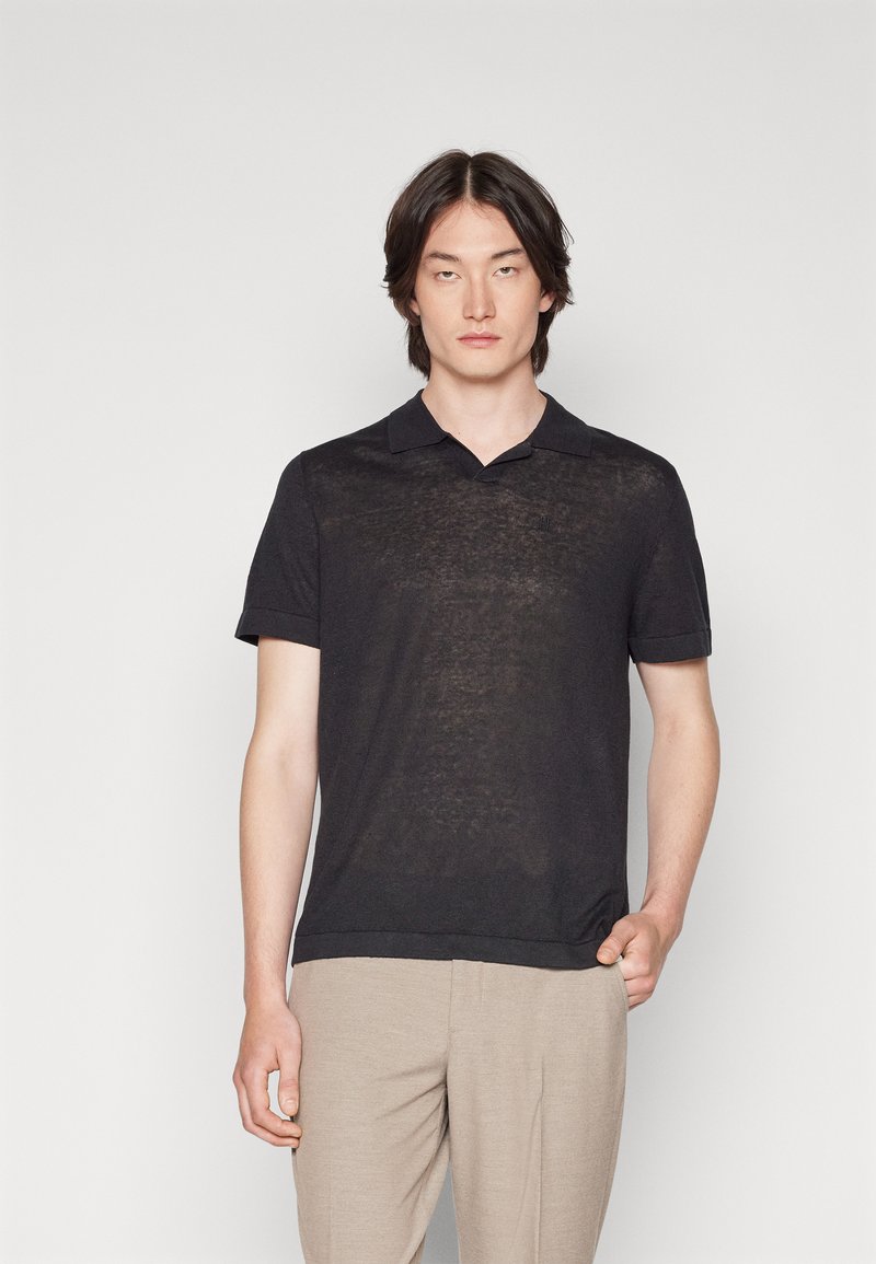 Les Deux EMMANUEL - Polo shirt - black