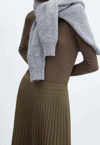 Mango Plooirok - green