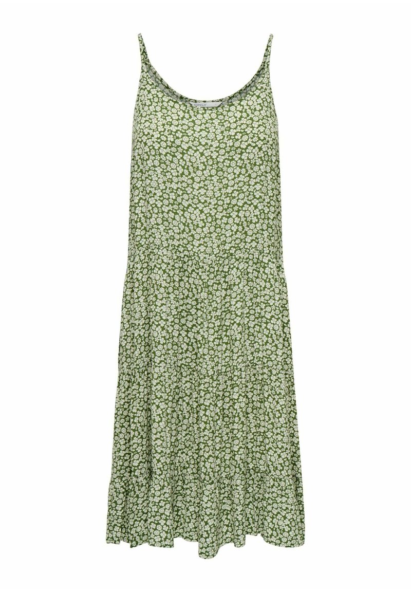 slim fit dress slacks Flounced Front Satin Dress main image 0