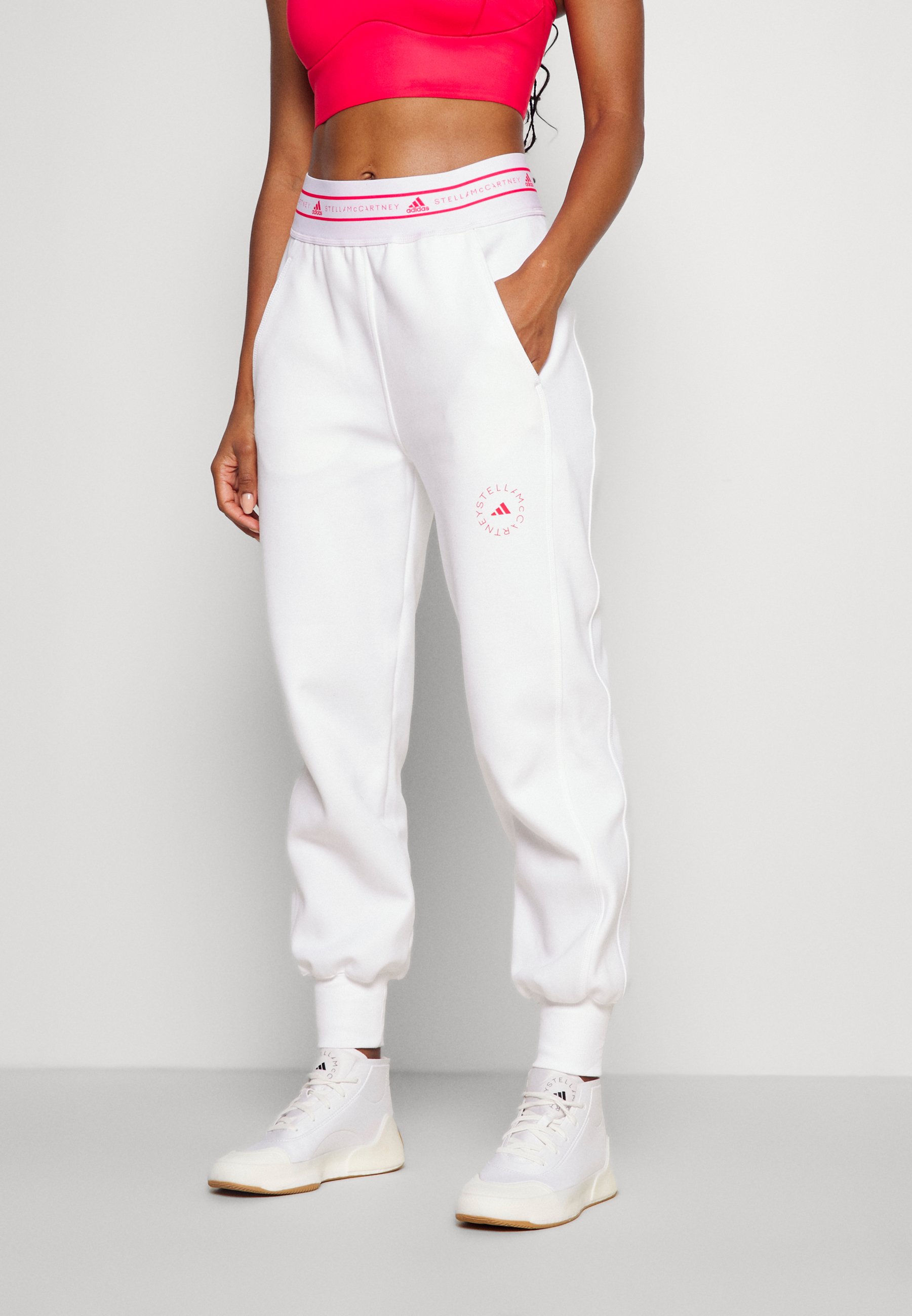 Adidas By Stella Mccartney Treningo Apatinė Dalis White Balta Zalando Lt