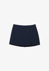 WITH SIDE SPLIT - Jupe trapèze - dark blue