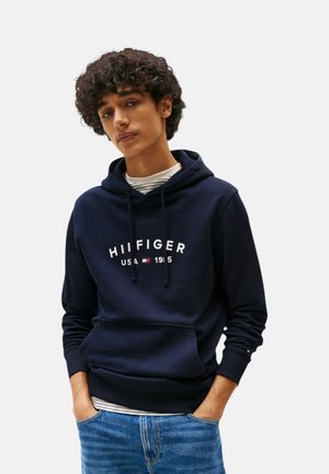 Tommy Hilfiger, FELPA - Felpa con cappuccio - blue