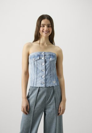 Guess SOFIA - Viršus - blue denim