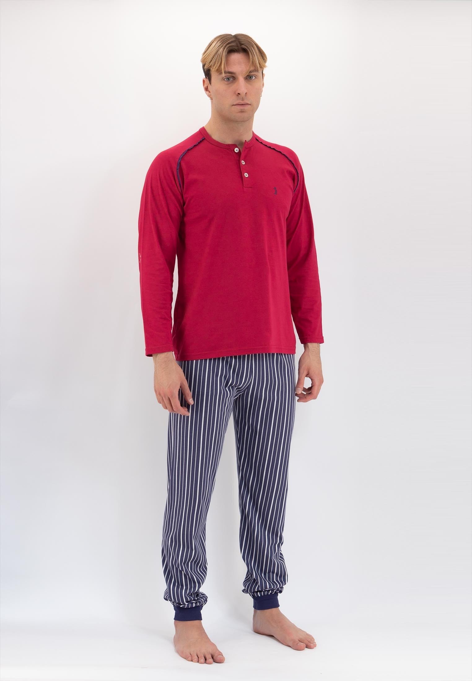 Pier One SET - Pigiama - red base/rosso