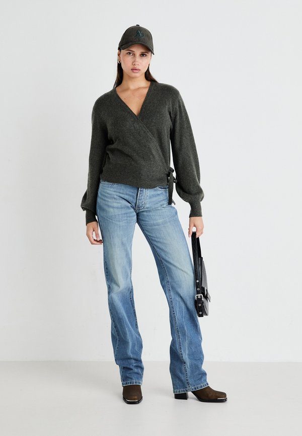 NEW MARIA - Relaxed fit jeans - kros regen stone4