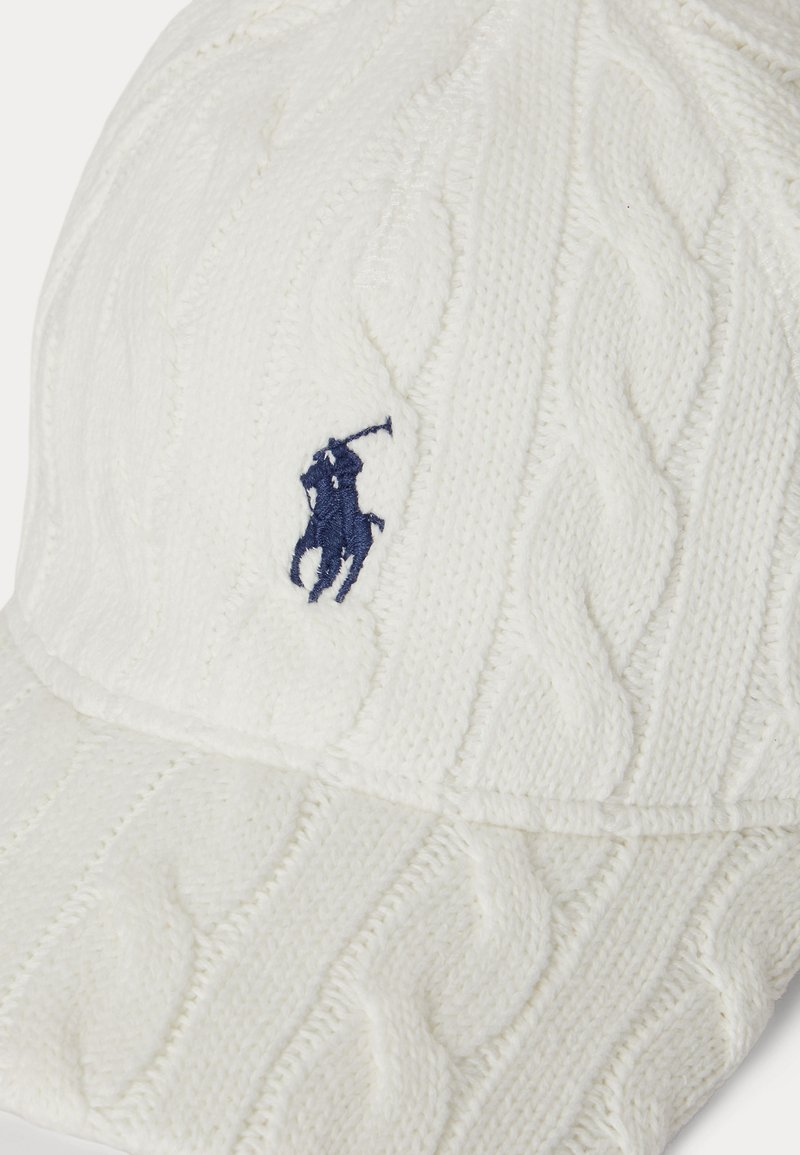 Polo Player Embroidered White Baseball Cap White Twill Polo Player Cap | RLX Ralph Lauren main image 4