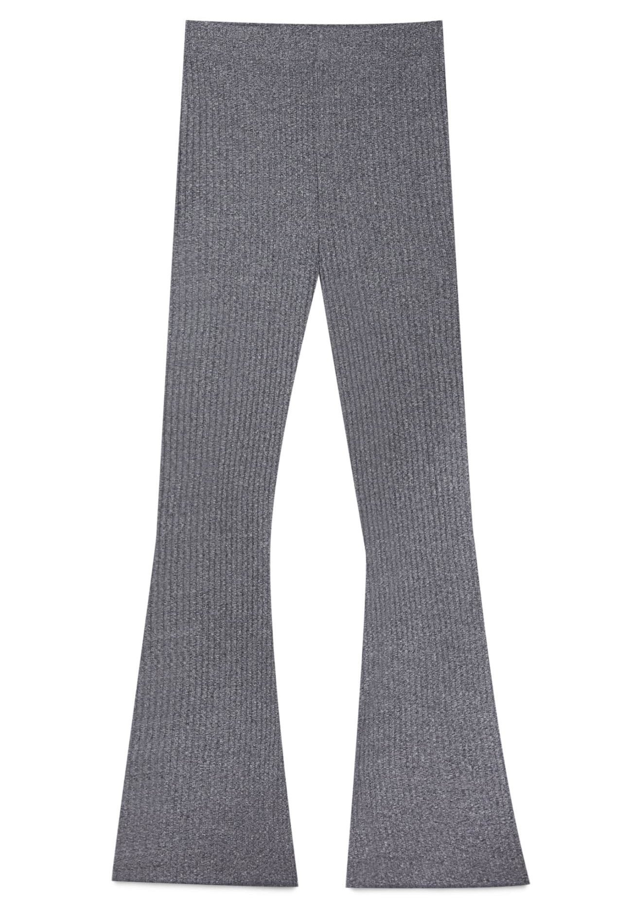 Dark grey trousers