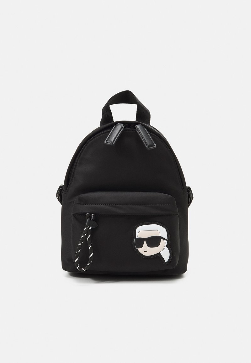 Karl Lagerfeld Ikonik 2.0 Shoulder Bags in Black Karl Lagerfeld Ikonik 2.0 Shoulder Bags in Black