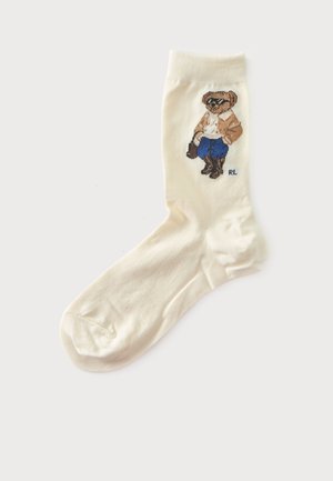 Polo Ralph Lauren, CREW SOCK SINGLE - Chaussettes - ivory