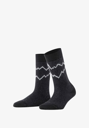 FALKE, PEAK BOOTSOCKEN - Sokken - black