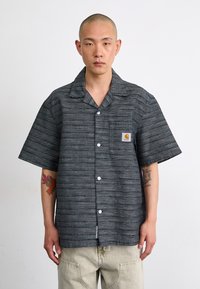 Carhartt WIP - GELLAR GLENVILLE - Chemise - black rinsed Image miniature 1