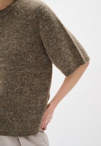 InWear HARRIET - Pamata T-krekls - sandy grey melange