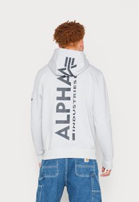 Alpha Industries - BACK HOODY - Majica s kapuljačom - pastel grey Minijatura 1