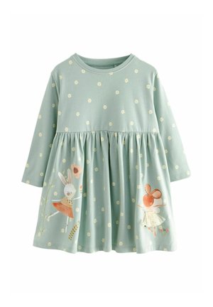 LONG SLEEVE  - REGULAR FIT - Jerseyklänning - pale blue