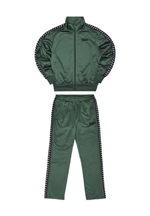 Lonsdale, NORMALE PASSFORM WYBERTON SET - Tepláková súprava - olive/black/white